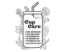 Load image into Gallery viewer, Daily Affirmation Vulgar Edition Glass Cup, Iced Coffee Glass Can, Frosted Glass Tumbler, Mental Health Cup, Gift For Her, Christmas Gift
