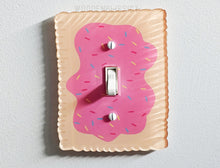 Load image into Gallery viewer, Toaster Breakfast Pastry Light Switch Cover, Laser Cut Acrylic, Home Decor, Single Standard or Rocker Switch option, Renter Friendly